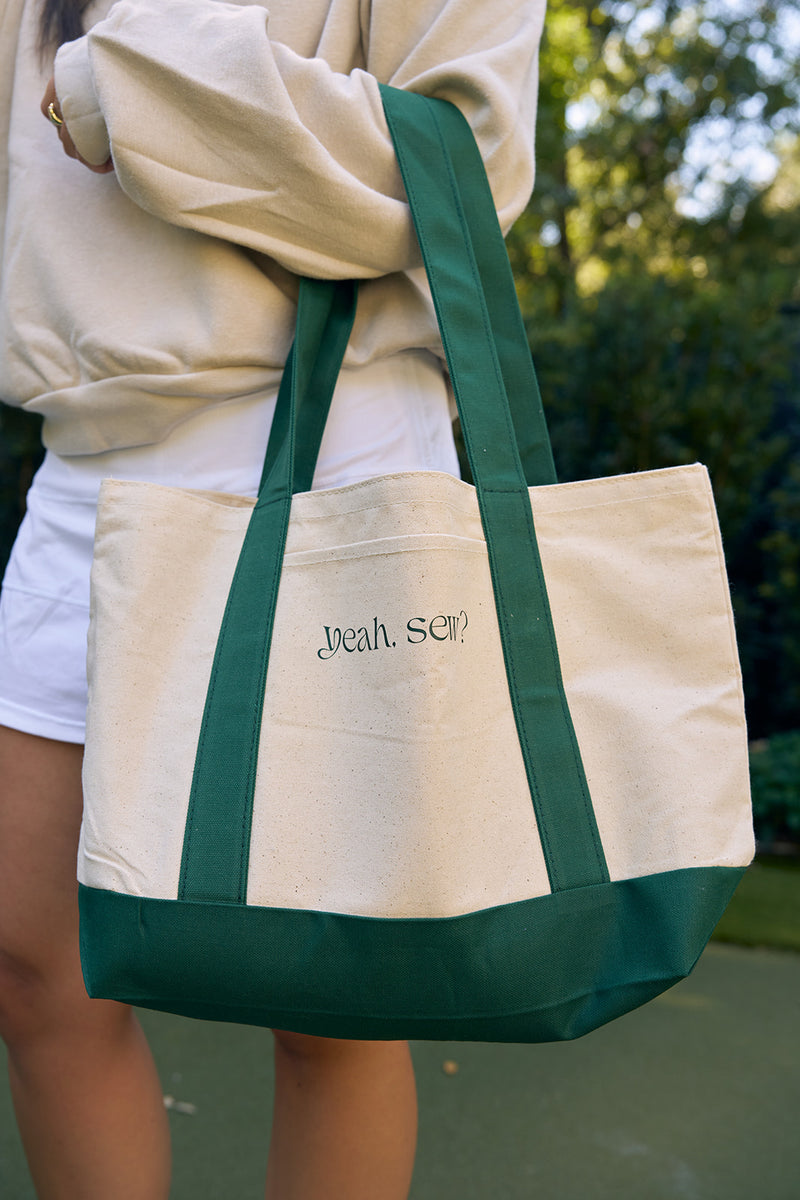 Yeah, Sew? Canvas Tote Bag