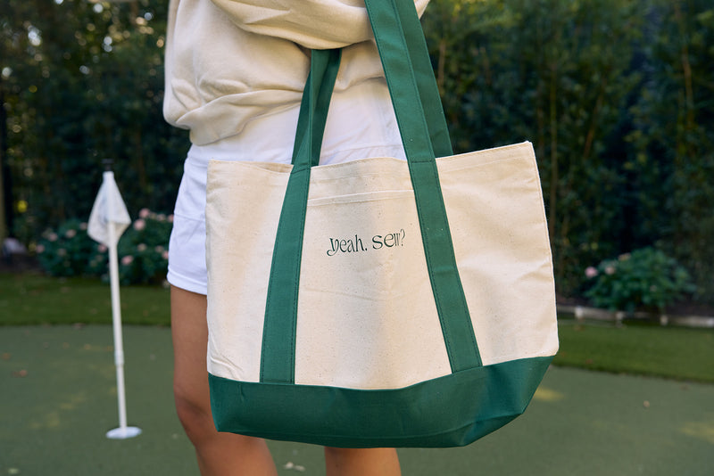 Yeah, Sew? Canvas Tote Bag