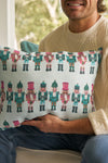 Pastel Nutcracker Lumbar Pillow