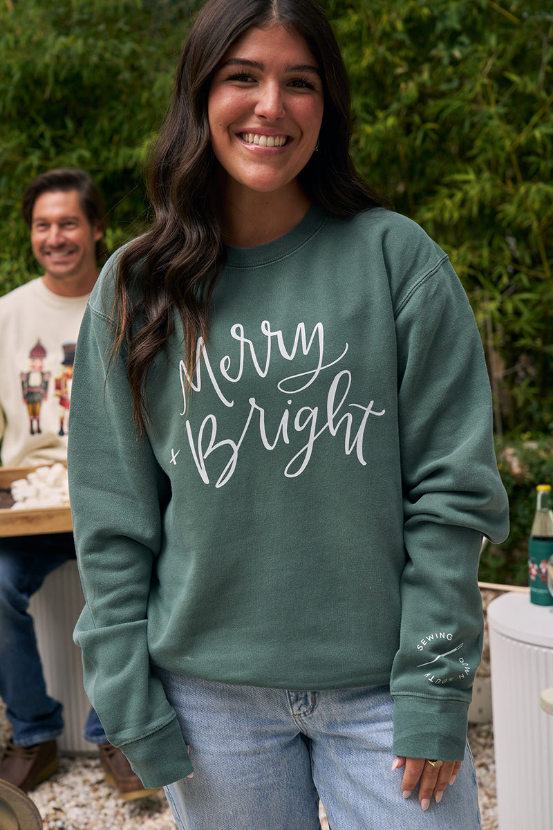 Merry + Bright Crewneck