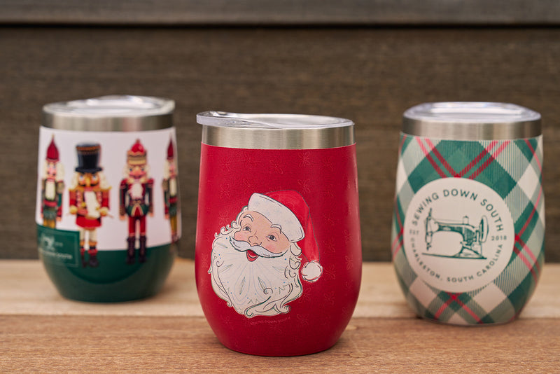 Santa Wine Tumbler