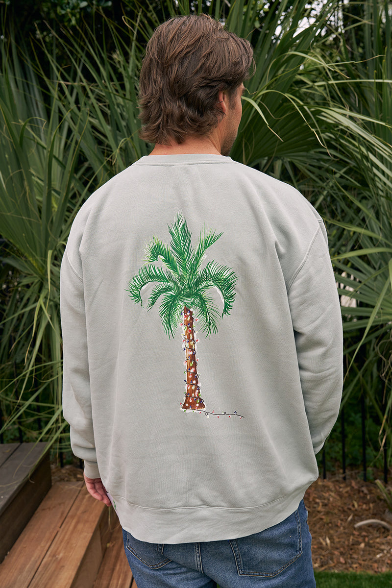 Holiday Palmetto Crewneck