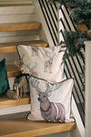 Holiday Reindeer Pillow