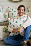 Oversized Holiday Palmetto Pillow