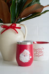 Santa Wine Tumbler