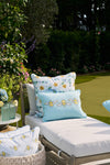 Bee Trio Lumbar Outdoor Pillow