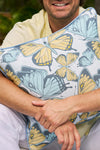 Butterfly Scatter Outdoor Pillow