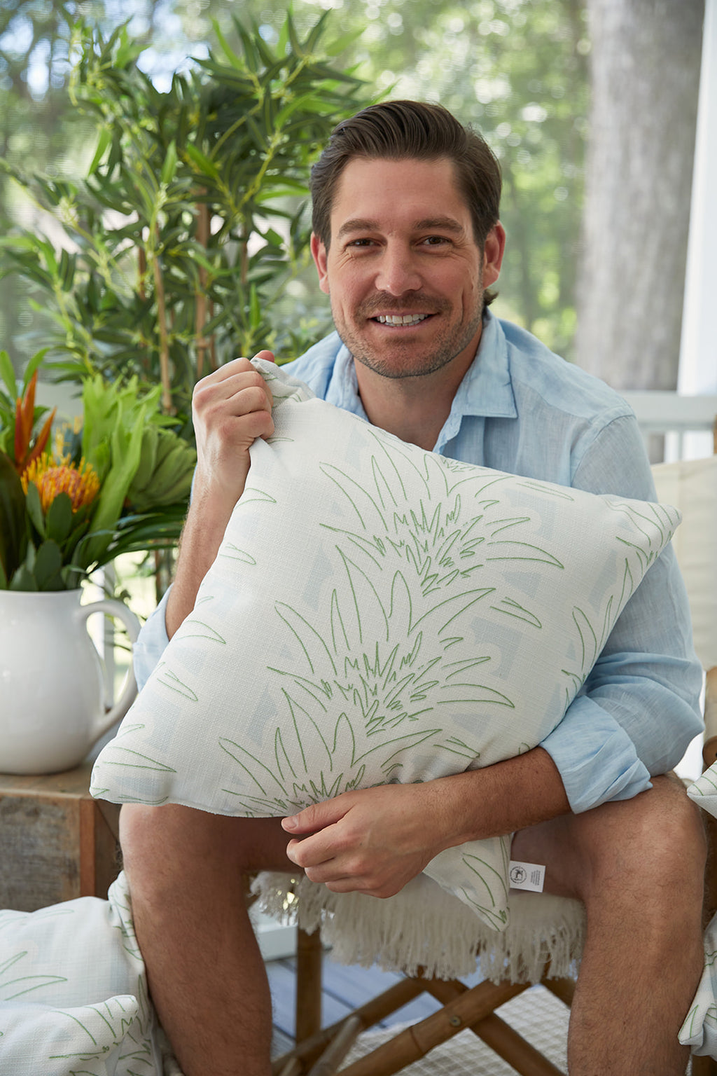 Holiday Palmetto Pillow – Sewing Down South